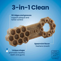 Blue Buffalo Dental Chews: tamaño grande para perros de 23 kg o más.
