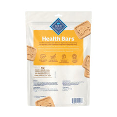 Blue Buffalo Health Bars aroma horneado, banana y yogur que recompensa con textura crujiente.