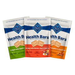 Blue Buffalo Health Bars variedad de empaque, premio diario para perros.