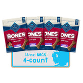 Blue Buffalo Bones: galletas crujientes con carne de res para perros grandes