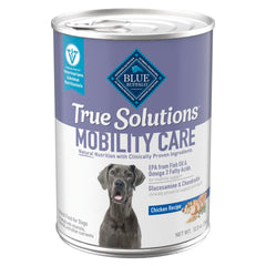 Blue Buffalo Mobility Care, lata de 12.5 oz, enfoque en movilidad para perros adultos.