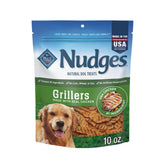 Blue Buffalo Nudges Grillers : paquet visible, friandises appétissantes pour chien