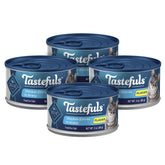Blue Buffalo Tastefuls: lata de pollo en salsa para gatos, sabor sabroso y suave.