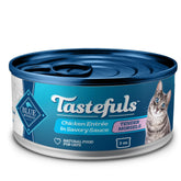 Blue Buffalo Tastefuls mordiscos de pollo en lata, alta humedad para hidratación diaria