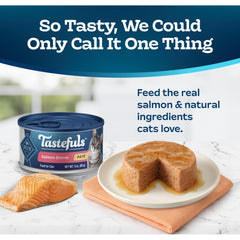 Blue Buffalo Tastefuls Textura paté suave para gatos exigentes