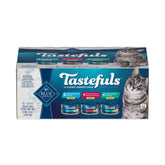 Blue Buffalo Tastefuls tuna flaked can shows real fish first for balanced meals