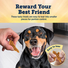 Blue Buffalo True Chews Premium Grillers hechas en Estados Unidos con ingredientes naturales.