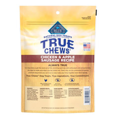 Blue Buffalo True Chews, textura tierna y masticable para recompensas versátiles.