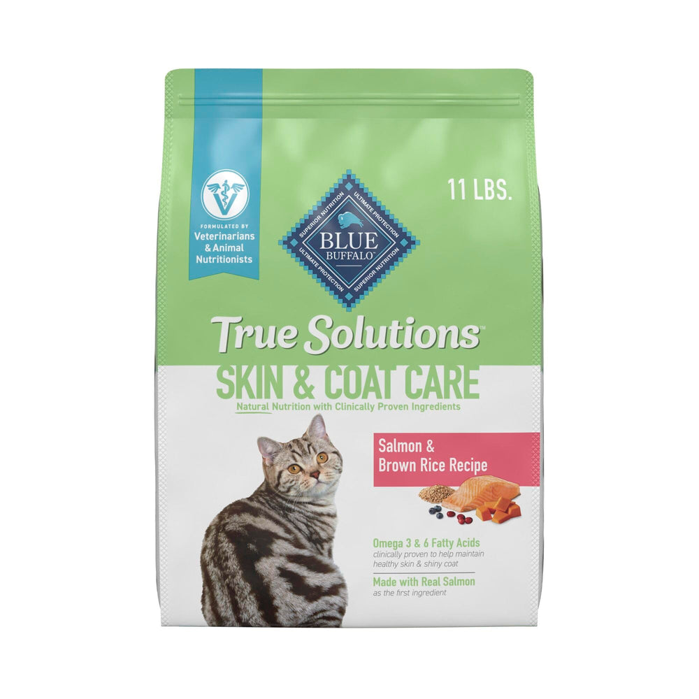 Blue Buffalo True Solutions: bolsa de 11 lb para cuidado de piel y pelo del gato
