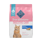 Blue Buffalo True Solutions Digestive Care: bolsa de 11 libras con pollo real como ingrediente principal, sabroso.
