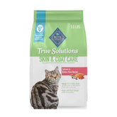 Blue Buffalo True Solutions piel y pelaje del gato con salmón real para brillo