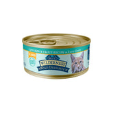 Blue Buffalo Wilderness copos pollo trucha, fuente de energía diaria para gatos