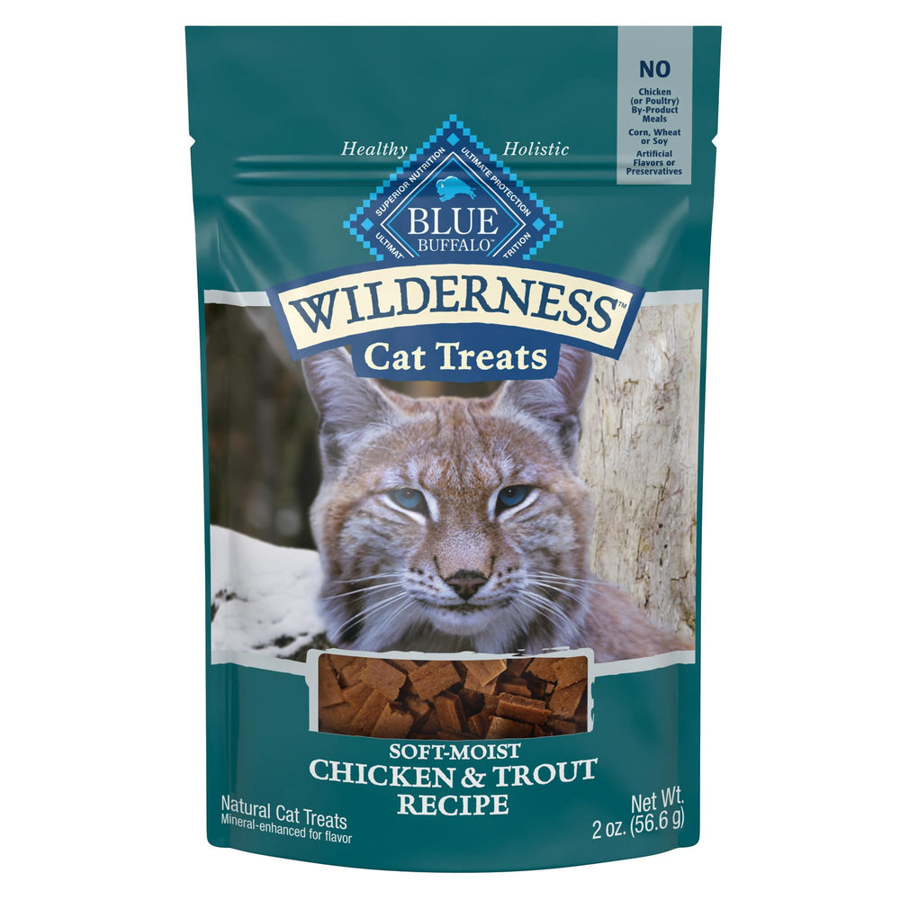 Blue Buffalo Wilderness delicias-pollo-para-gatos: premio suave y sabroso