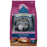 Blue Buffalo Wilderness pollo real como ingrediente principal para perros pequeños activos