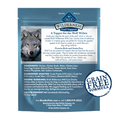 Blue Buffalo Wilderness: pollo real primero, cobertura sabrosa para perros.
