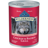 Blue Buffalo Wilderness: salmón real como primer ingrediente en lata.