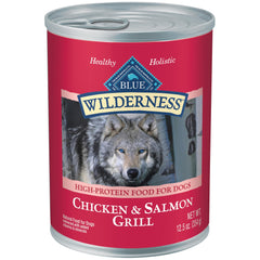 Blue Buffalo Wilderness: salmón real como primer ingrediente en lata.