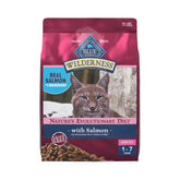 Blue Buffalo Wilderness con salmón real, ingrediente principal para gatos adultos.