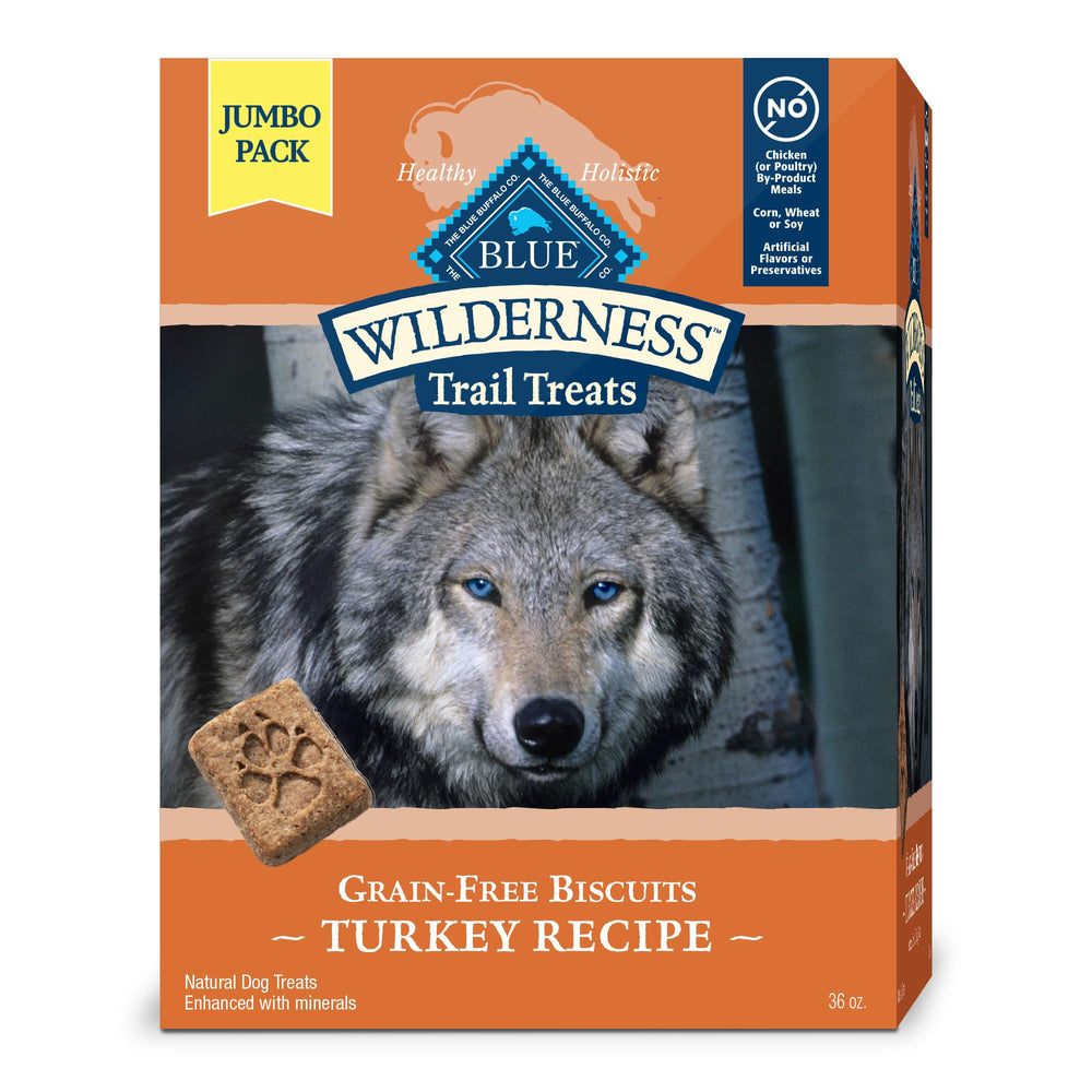 Blue Buffalo Wilderness Trail Treats galletas crujientes de pavo para entrenamiento