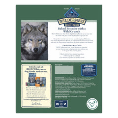 Blue Buffalo Wilderness Trail Treats pato real como primer ingrediente para sabor.