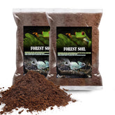 BNOSDM sustrato para reptiles, tierra natural, ayuda a mantener humedad estable en el terrario.