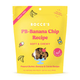Galletas suaves Bocce’s Bakery para perros con mantequilla de cacahuate y banana.