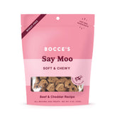 Galletas Say Moo suaves de Bocce's Bakery para perros, ideales para mordida sensible