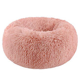 Cama circular BODISEINT para mascotas pequeñas, suave y cálida para dormir.