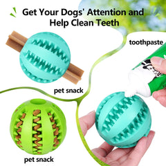 Bojafa juego puzzle para cachorro, bola que estimula mente y masticacion.