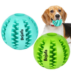 Bojafa juguete mordedor para cachorro, bola duradera para premios y denticion.