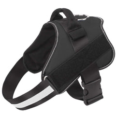 Bolux arnés para perro sin tirones con reflectante para seguridad nocturna.