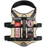 Bolux arnés táctico para perro con doble asa para control seguro durante entrenamiento
