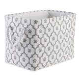 Bone Dry almacenamiento con huella entrelazada, ideal para ordenar juguetes y accesorios.