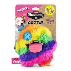 Bonkers Fuggler Oogah Boogah, peluche con sonido, ideal para juego diario y estimulación.