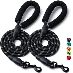 BOOMIBOO correa para perros 4 pies, resistente y segura para paseos.