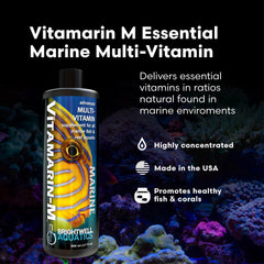 Vitamarin-M de Brightwell, coloración mejorada en corales y peces