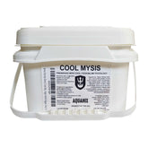 Brine Shrimp Direct Cool Mysis Flake en envase de tres libras, alimento estable para acuarios.