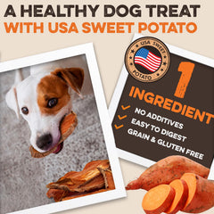 BRUTUS Y BARNABY patata dulce cultivada en eeuu: snack premium