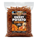 BRUTUS & BARNABY patata dulce fritas sin aditivos, snack saludable para perros.