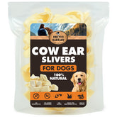 BRUTUS Y BARNABY orejas-vaca-gruesas: snack natural para masticar y entretener al perro