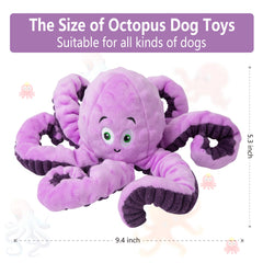 Pulpo interactivo de Bttfere para perros grandes y medianos