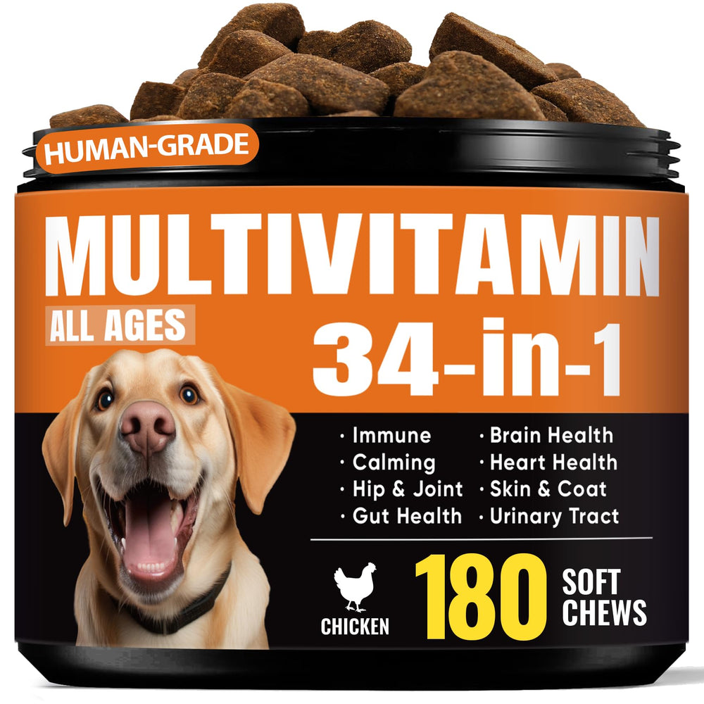 BuddyCheer vitaminas para perros 34 en 1 mejoran movilidad diaria