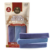 Bully Bunches Yak Chew arandano, empaque visible, ideal para masticacion prolongada.