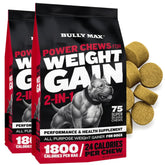 Bully Max Weight Gainer, premios blandos, apoyo energético para perros.