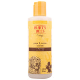 Burt's Bees for Pets loción para patas y nariz en botella, hidratación suave.