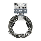 BV cable de amarre para perros 25 pies, libertad segura en jardín