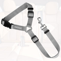 BWOGUE cinturon de asiento para gato, viaje cómodo y seguro.