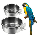 CAIYUANYUAN-SHENXUEJIAO cuenco para aves pequeño, fácil de limpiar y estable en jaula.
