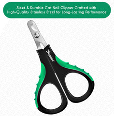 Candure tijeras para uñas de aves con punta segura para cuidado suave.