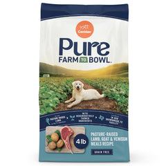 Canidae Pure Del Campo al Tazón: bolsa de alimento seco cordero, cabra y ciervo para perro.